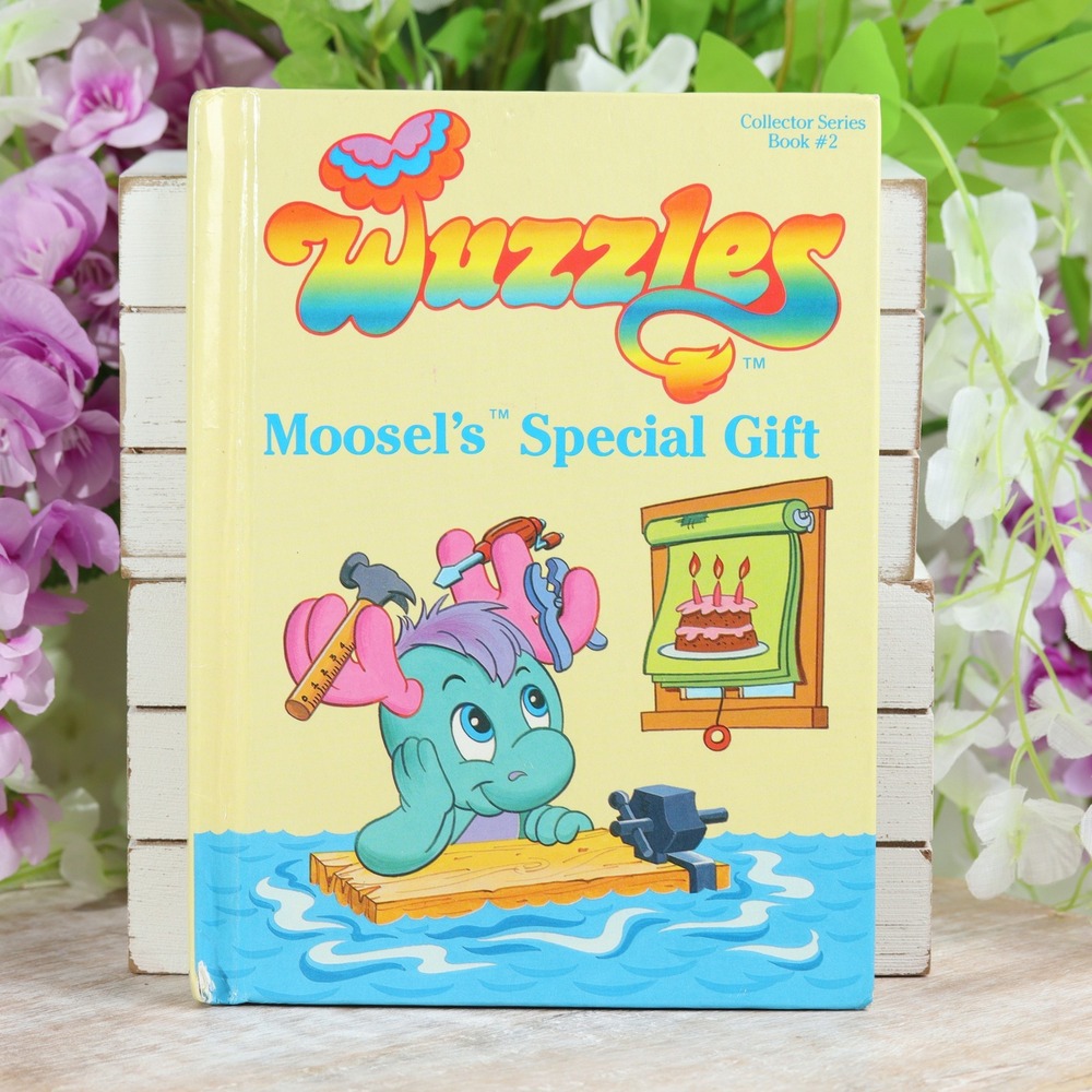 Vintage 1984 Wuzzles Moosels Special Gift Book Collector Series 2 Disney Hasbro